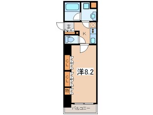 日神デュオステージ馬車道の物件間取画像